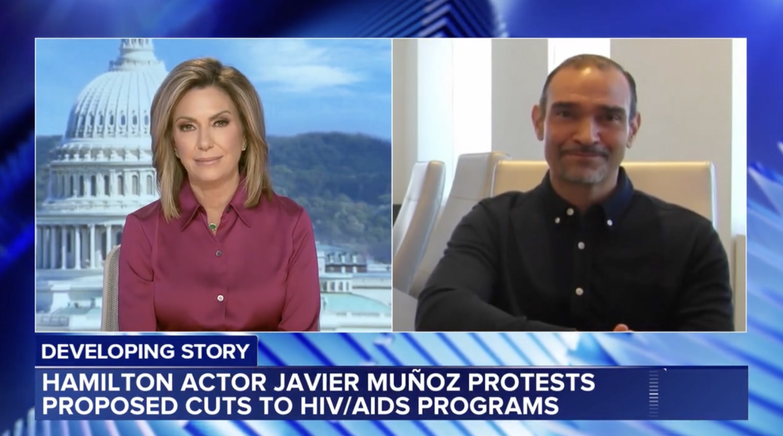 Javier Mu&ntilde;oz interviewed on CNN about HIV funding cuts